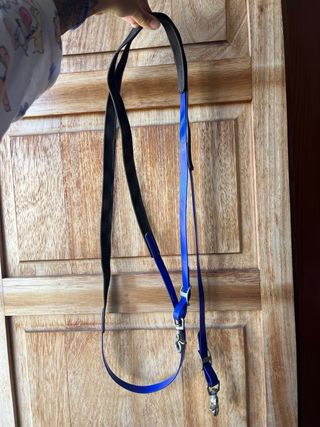 Equipo de raid azul eléctrico