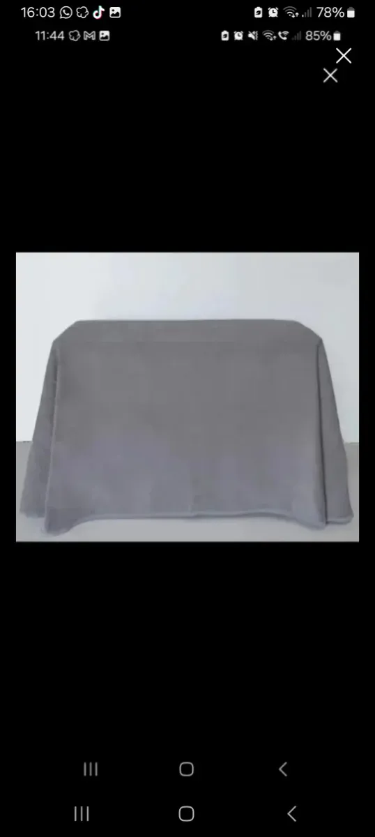 Gonna Camilla 80x140 Grigia