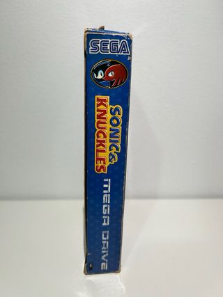 Sonic & Knuckles Mega Drive Sega Cartucho + Manuale