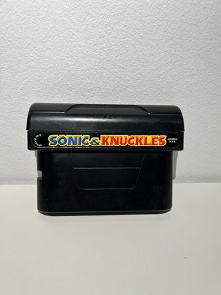 Sonic & Knuckles Mega Drive Sega Cartucho + Manuale