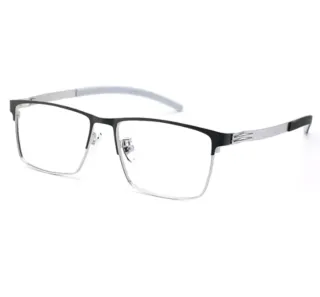 Gafas Titanio azul y negro graduadas personalizada