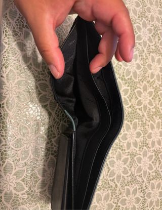 Portafoglio Piquadro Uomo Nero e Blu