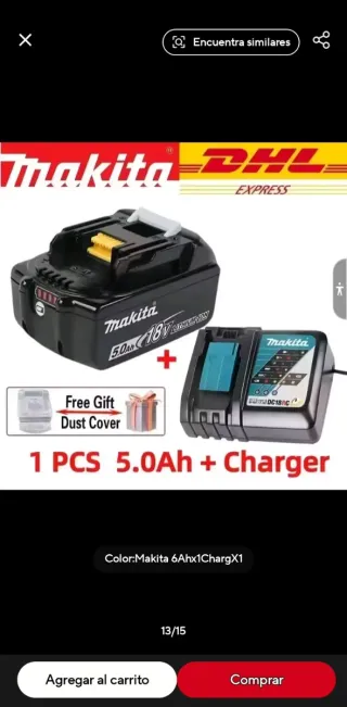 Taladro Percutor Atornillador Makita