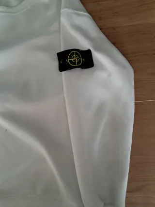 Sudadera Stone Island Blanca
