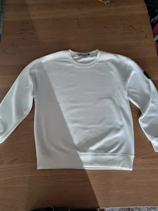 Sudadera Stone Island Blanca