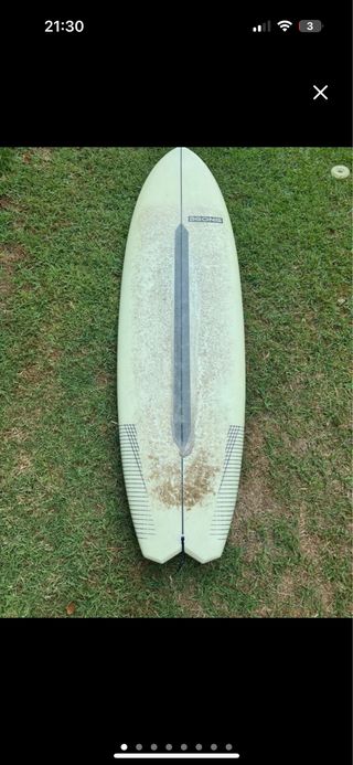 Tabla Surf Gong Galaxy 7'6 - 65L Quad + funda