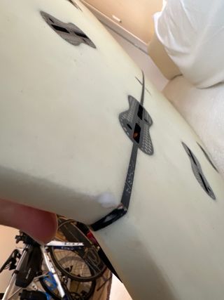 Tabla Surf Gong Galaxy 7'6 - 65L Quad + funda