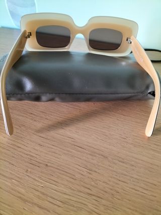 Gafas de Sol Loewe Curvy Beige/Marrón