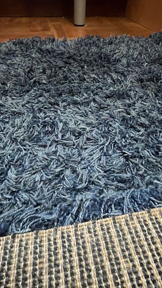 Alfombra azul 120x170