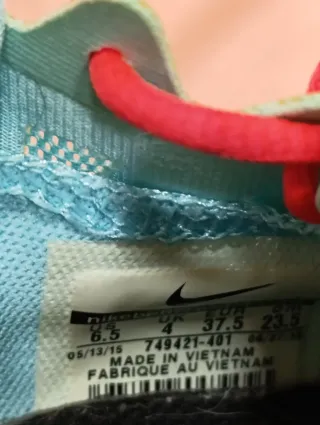 Zapatillas Nike Free Training Mujer Talla 37,5