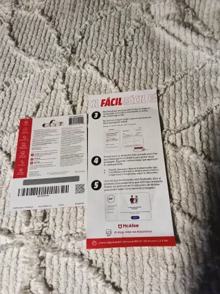 Carta di attivazione McAfee Antivirus