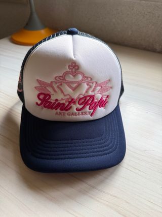 Gorra SnapBack Saint Papi Azul y Blanca