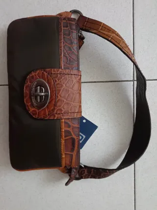 Bolso Adolfo Dominguez Piel Marrón