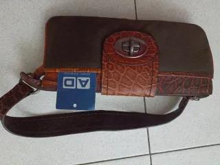 Bolso Adolfo Dominguez Piel Marrón