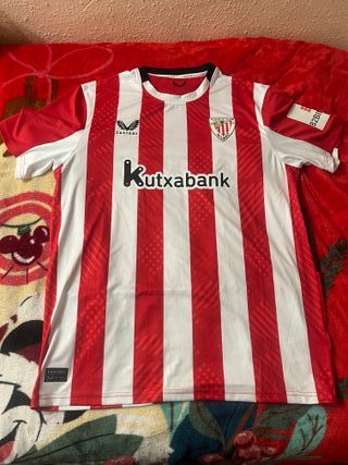 Camiseta Athletic Club Jugadores Castore Roja/Blan