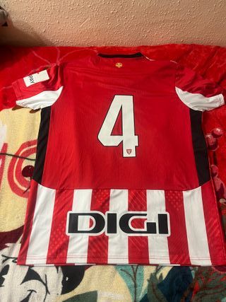 Camiseta Athletic Club Jugadores Castore Roja/Blan