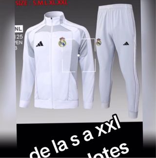 Talla se la￼ S M XL  XXL Gris/Blanc