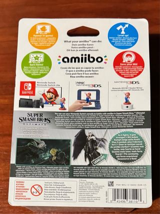 Amiibo Sephiroth No. 90 Super Smash Bros.