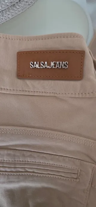 Pantalón Chino Salsa Jeans Beige