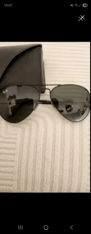 Gafas Ray-Ban Aviator Negras