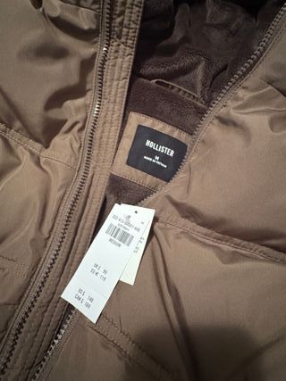 Chaqueta Hollister Marrón Talla L