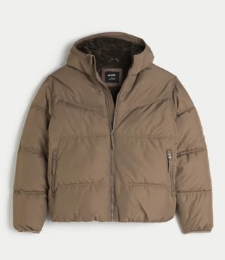 Chaqueta Hollister Marrón Talla L