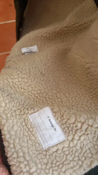 Parka verde niño talla 15/16