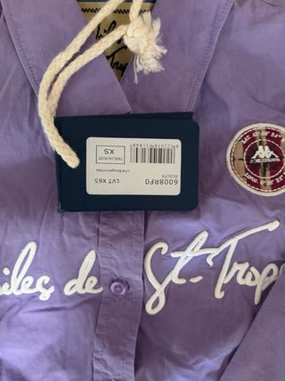 Camisa Kappa Mujer Talla XS Morada