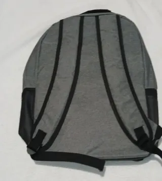 Mochila MAN gris y negra