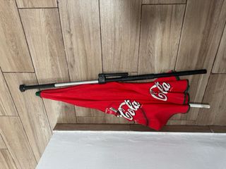 Sombrilla de playa Coca-Cola