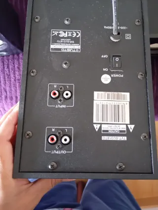 Altavoces multimedia para PC y TV