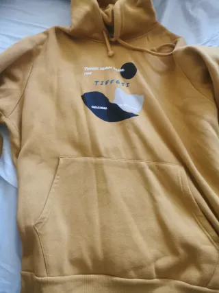 Sudadera Tiffosi Amarilla con Estampado