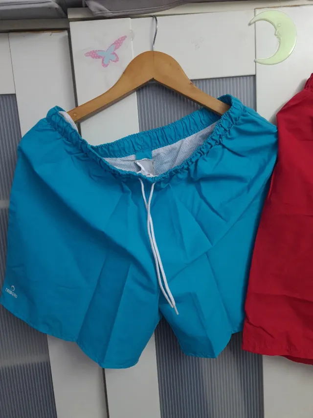 Lote 2 Bañadores Hombre Talla L Azul y Rojo