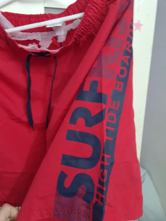 Lote 2 Bañadores Hombre Talla L Azul y Rojo