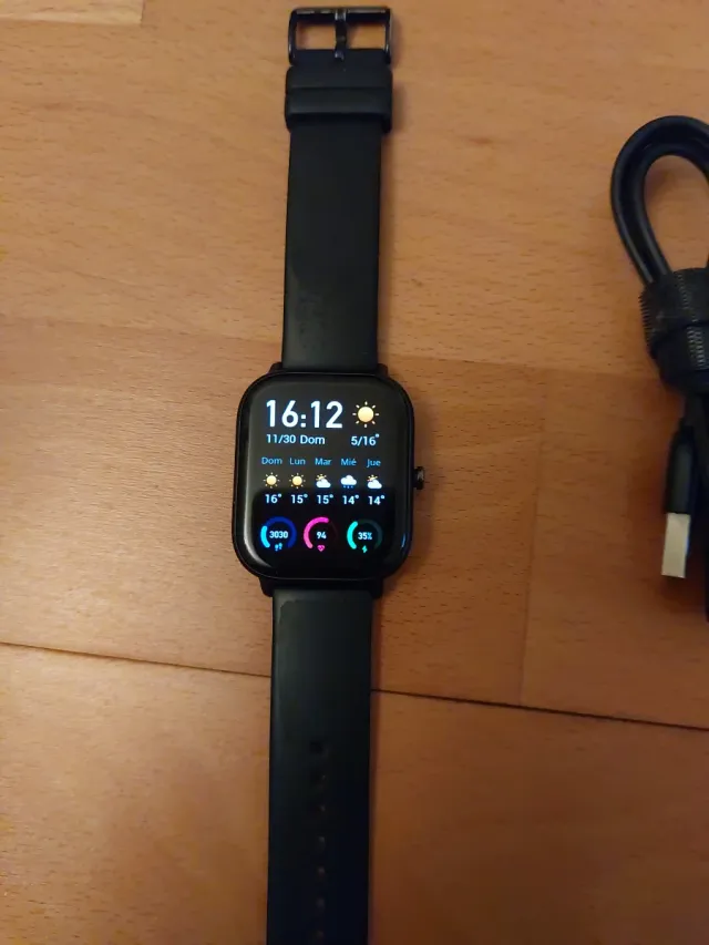 Amazfit GTS Smartwatch Negro