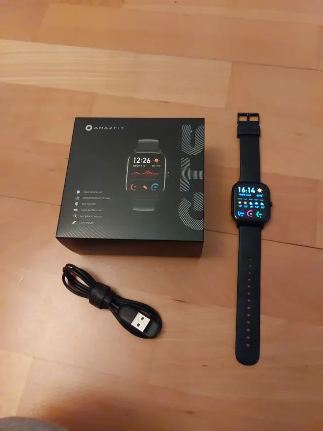 Amazfit GTS Smartwatch Negro
