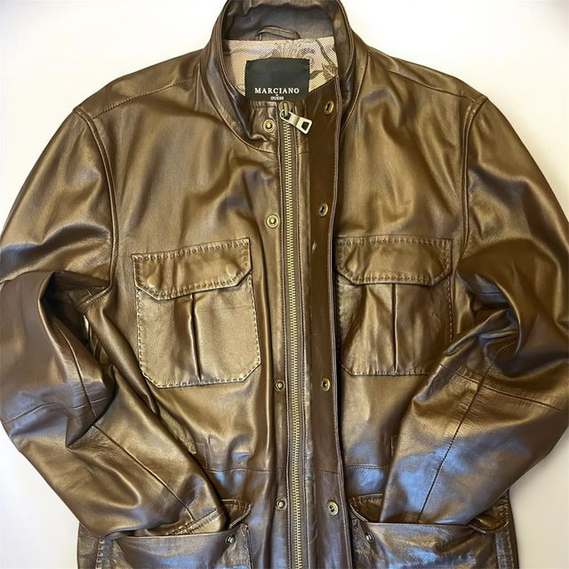 Giacca elegante Marciano pelle marrone