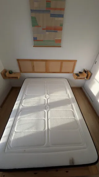 Colchón de muelles + funda de regalo