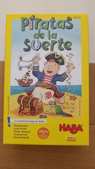 Juego de mesa Piratas de la Suerte HABA