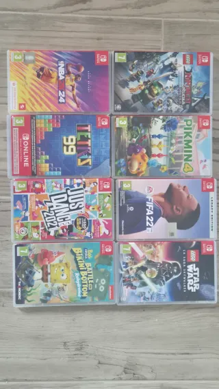 Lote 8 Juegos Nintendo Switch