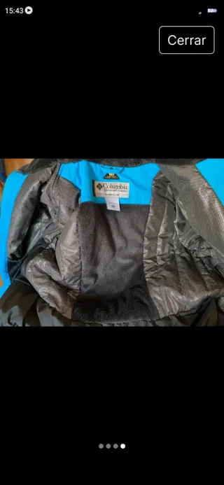 Chaqueta Columbia Azul