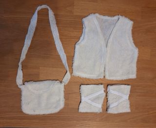 Conjunto traje pastorcito branco