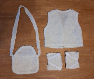 Conjunto traje pastorcito branco