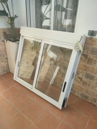 Ventana aluminio Climalit 140x125