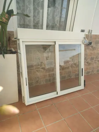Ventana aluminio Climalit 140x125