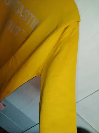 Sudadera Lois Mujer Talla XS Amarilla