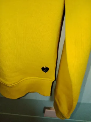 Sudadera Lois Mujer Talla XS Amarilla