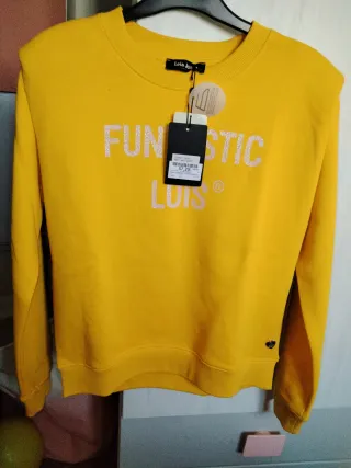 Sudadera Lois Mujer Talla XS Amarilla