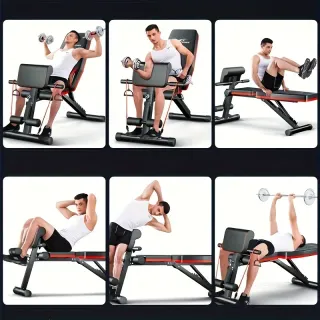 Banco plegable ajustable