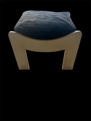 Taburete otomana vintage